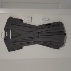 Aritzia Babaton Corbett Romper Gray XXS